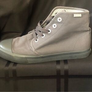BANGS Unisex Classic Canvas Shoes In Stonehenge Grey Women’s 7/Mens 5.5